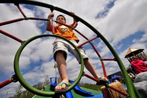 Evergreen Rotary Playground - Inclusive Playground