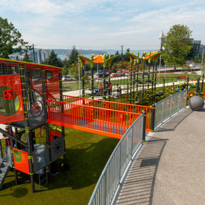 Yesler Terrace Park Playground - Custom & Theme Playground Equipment - Custom & Theme Playground Equipment