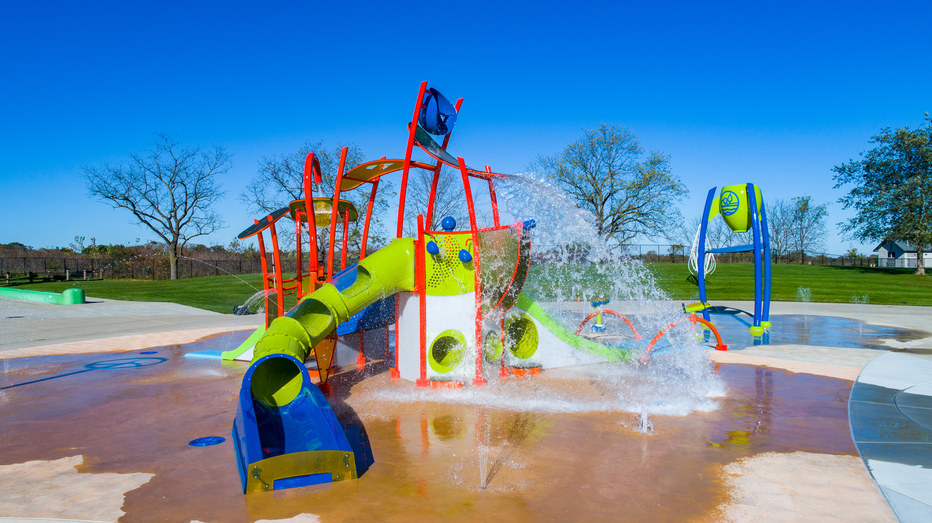 Splash Pad & Water Spray Park Equipment